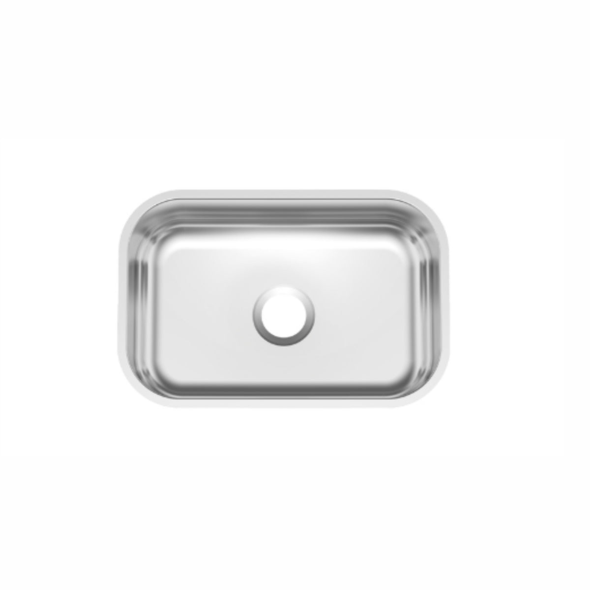 Cuba de Embutir Tramontina 47 x 30 x 14 cm Basic 47 BL Standard em Aço Inox Sem Válvula