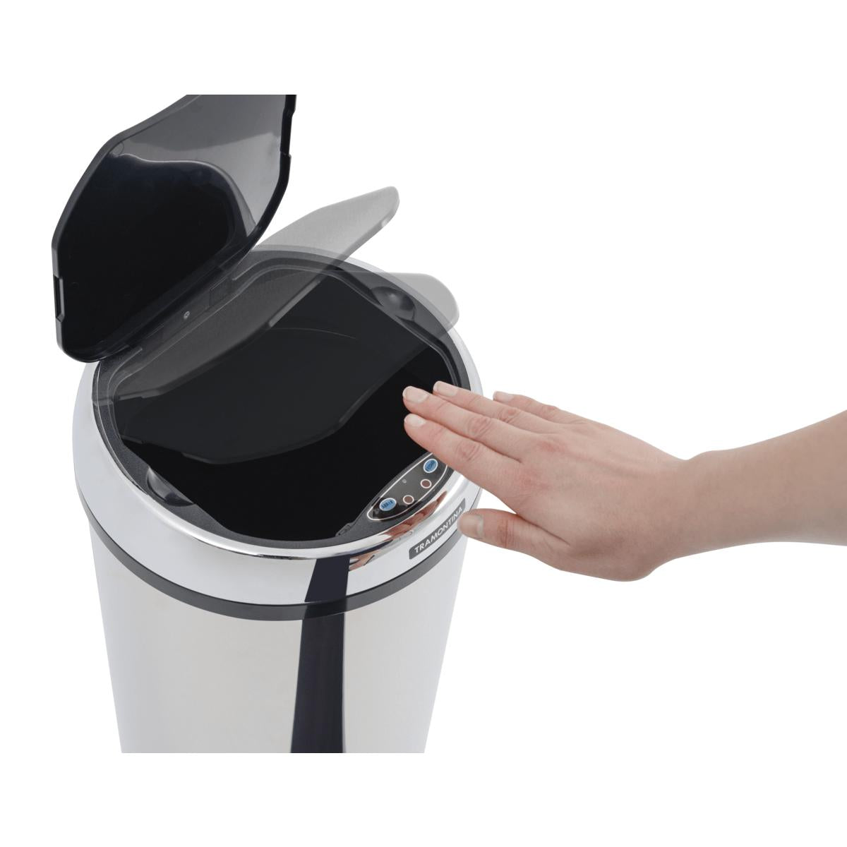 Lixeira Inox Tramontina Easy 12 L Automática com Sensor OUTLET 94900435