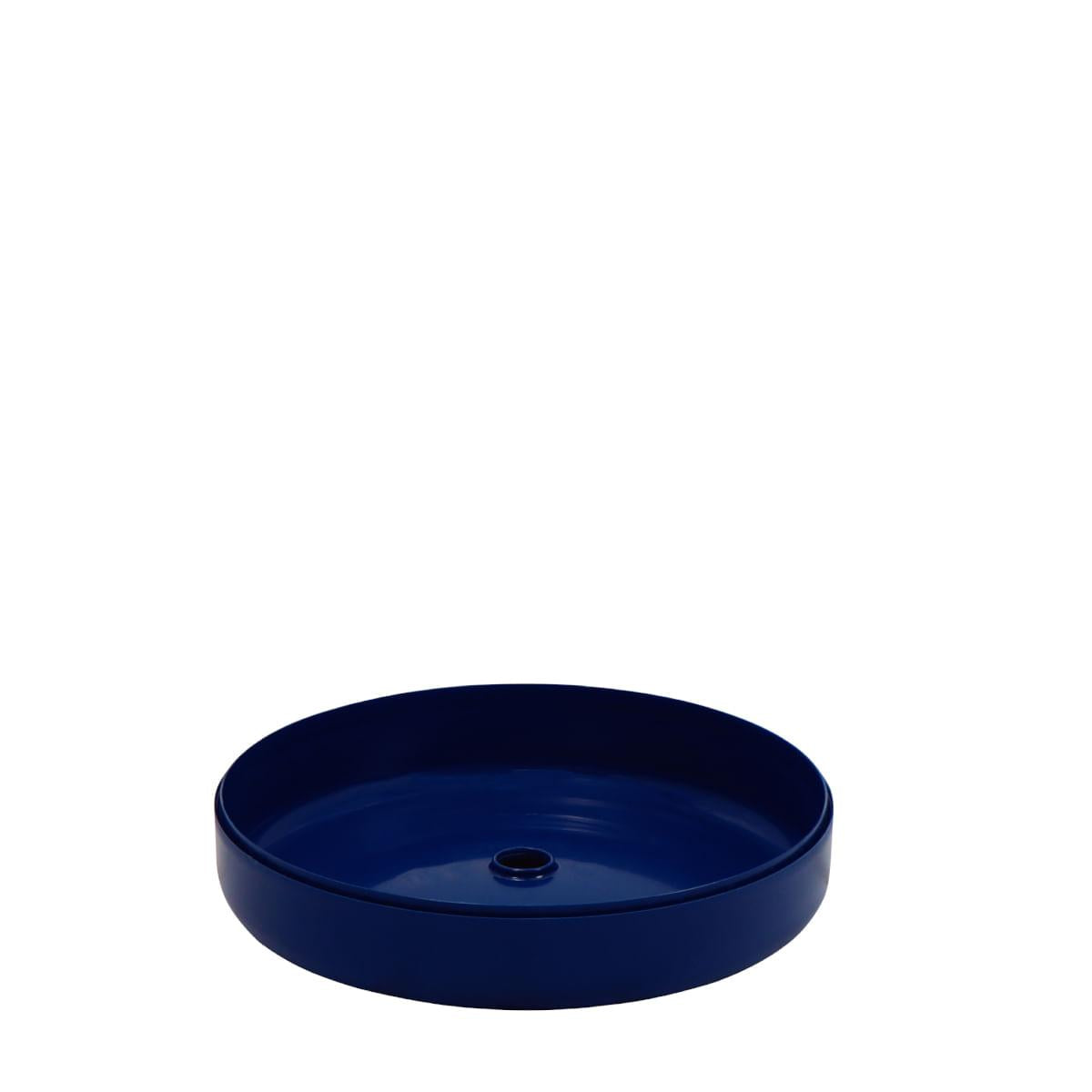 Puff Multiuso Tramontina em Polipropileno Azul Yale 35 cm
