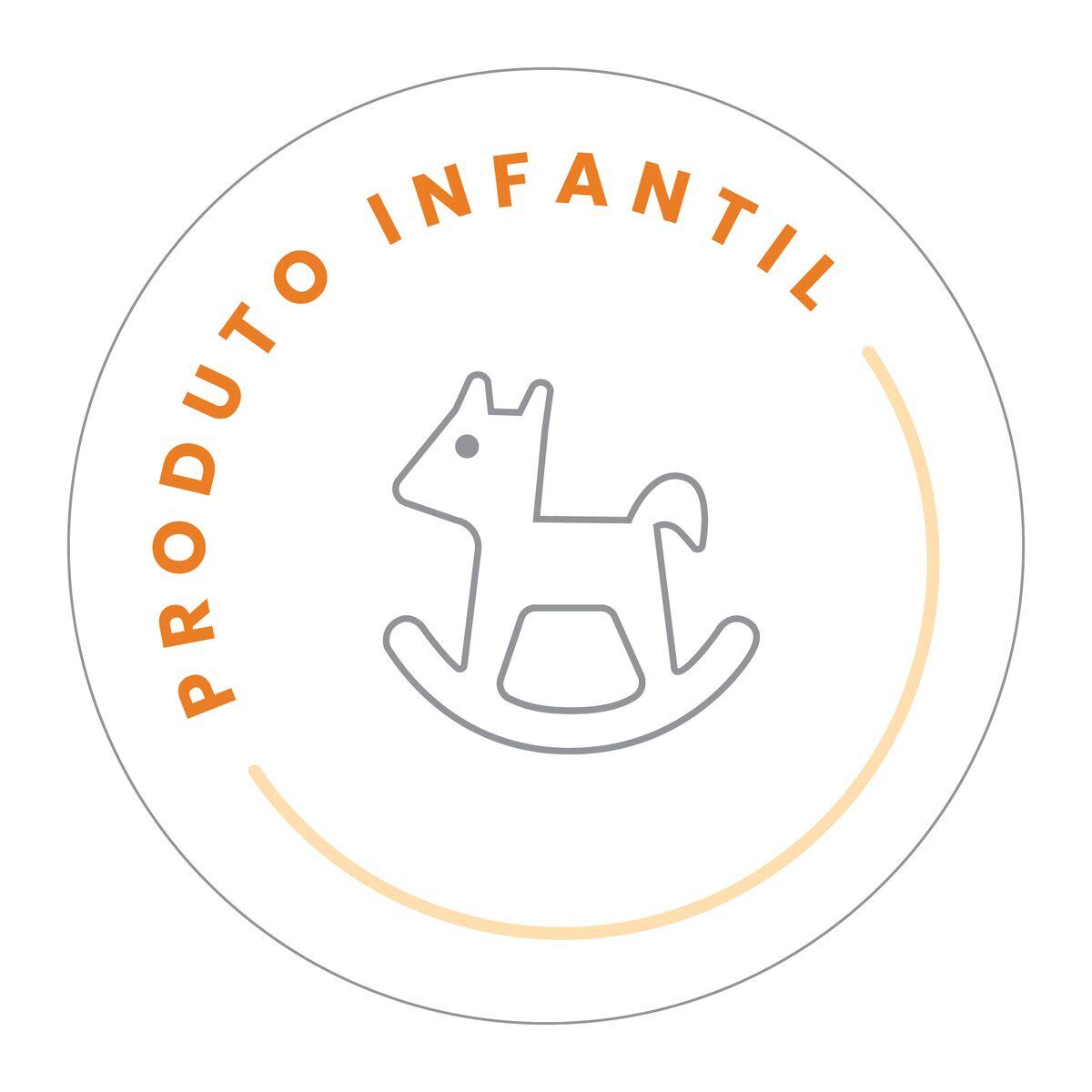 Conjunto Infantil Tramontina Monster em Polipropileno Amarelo