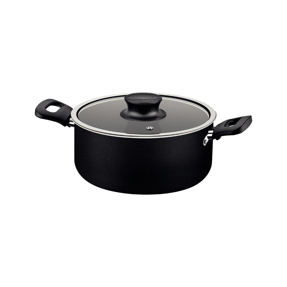 Caçarola Tramontina Formia em Alumínio 20 cm 2,8 L Starflon Max Preto