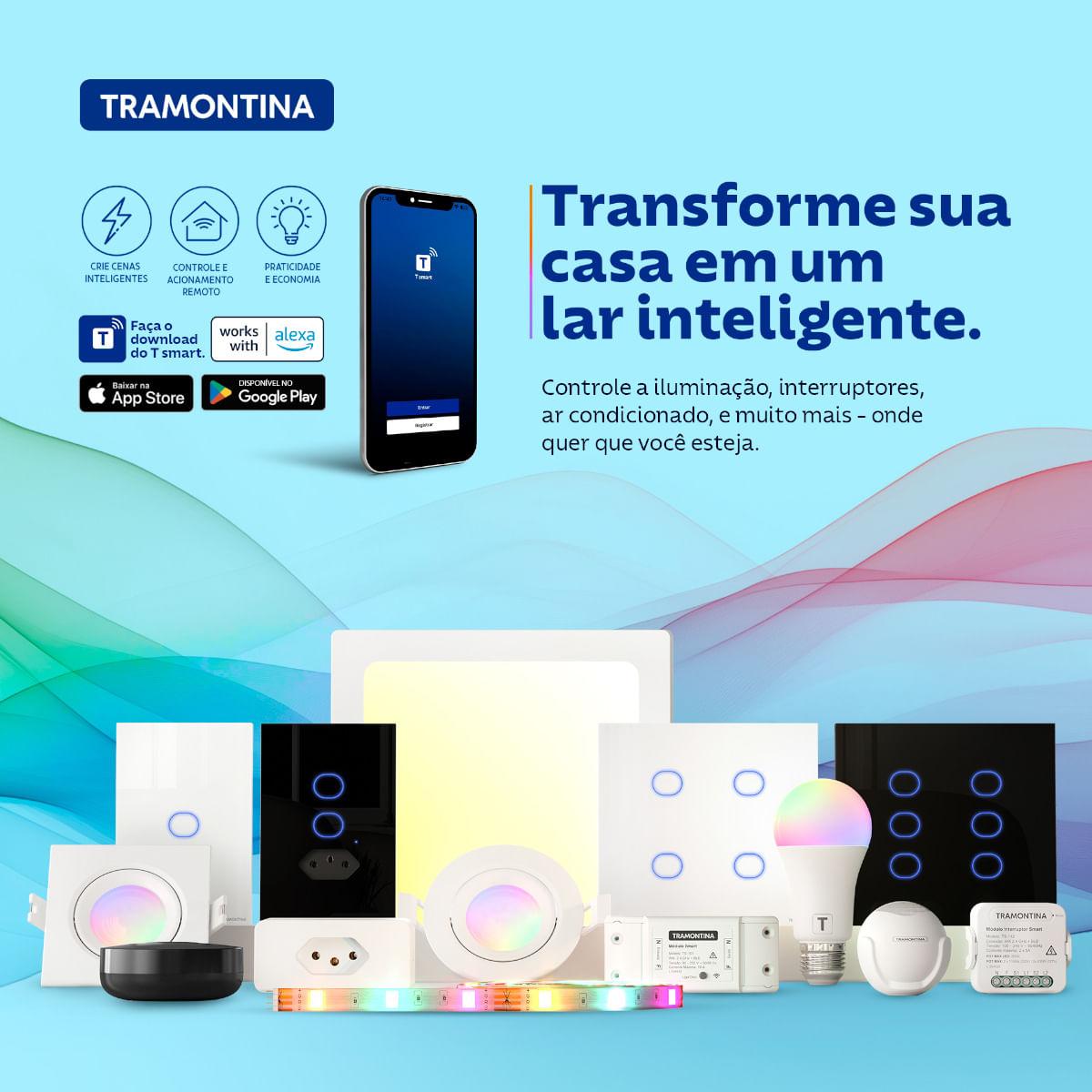 Fita LED Tramontina Smart RGB 3 Metros Controle por App e Assistente de Voz