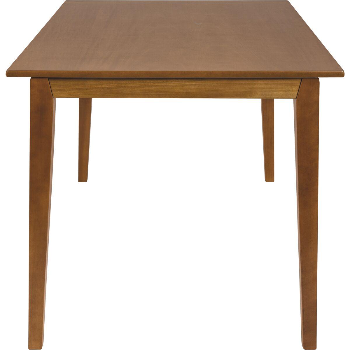 Mesa de Madeira Tramontina London Retangular 136 cm em Tauarí Amêndoa