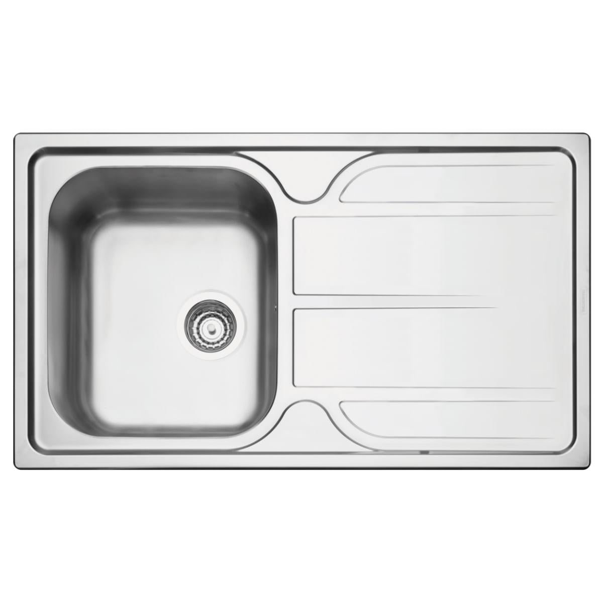 Cuba de Sobrepor Tramontina Marea 34 em Aço Inox Acetinado 86 x 50 cm