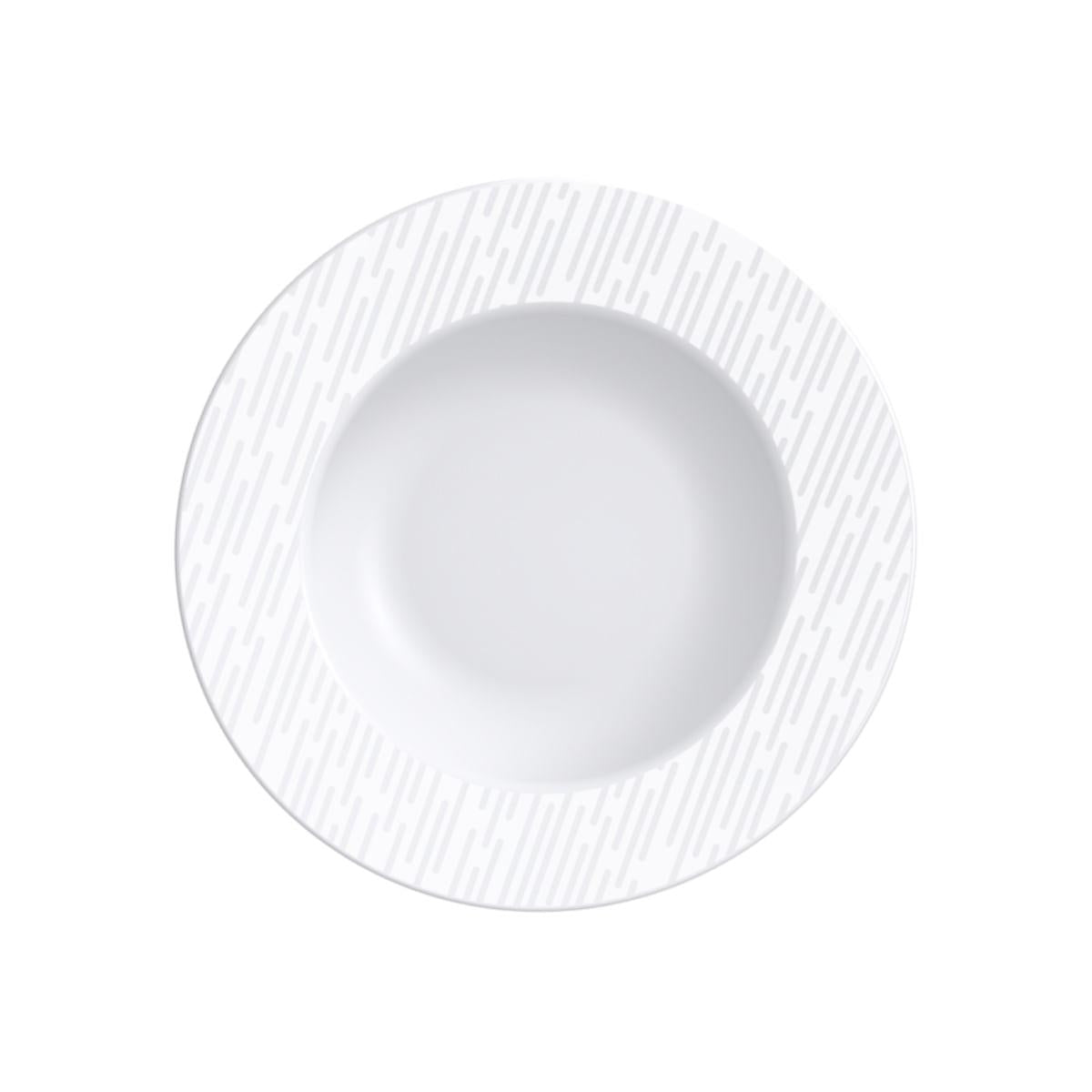 Jogo de Pratos Tramontina Marie em Porcelana Decorada 12 Peças