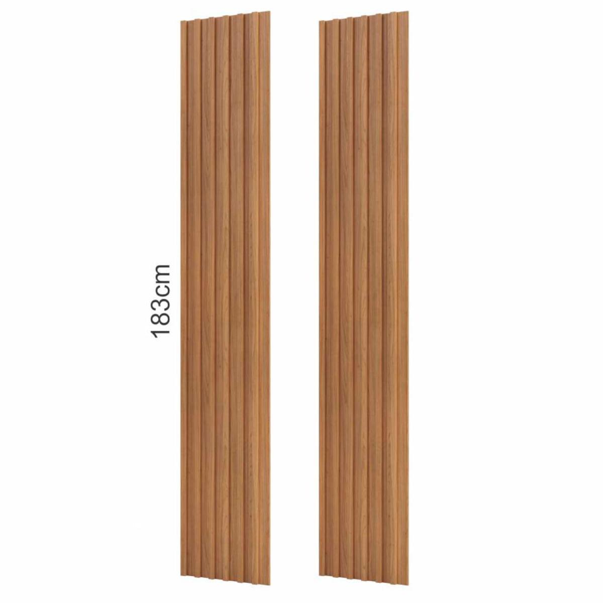 Painel Ripado em MDF 89,5x183 cm Freijó PA72JJ Dalla Costa
