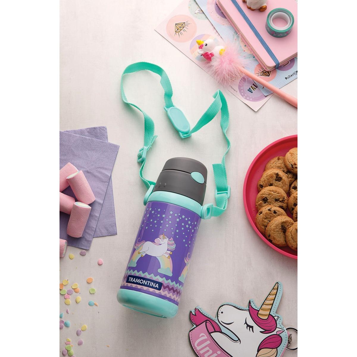 Garrafa Térmica Tramontina Infantil Unicórnio 500 ml 61647054