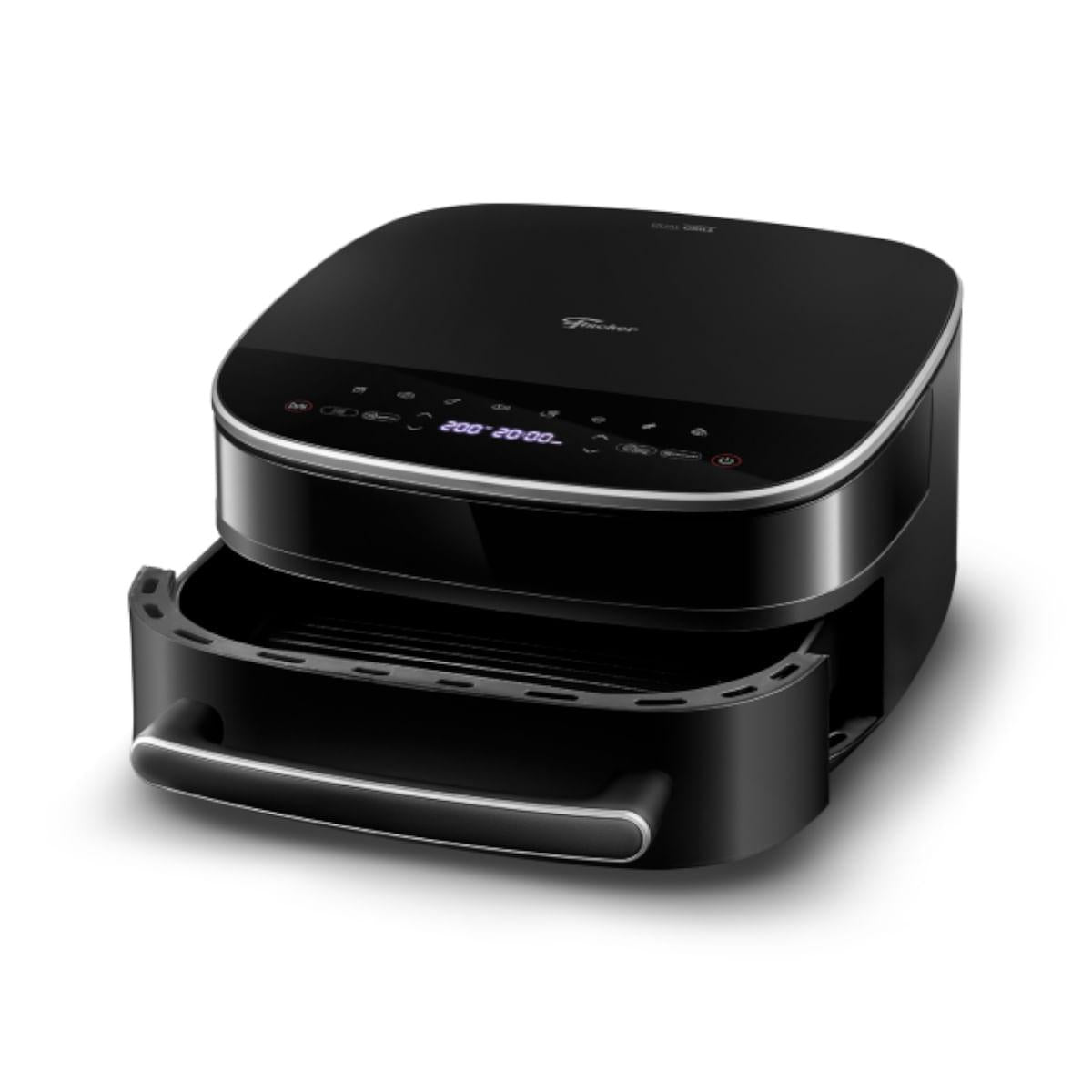 Air Fryer Fischer Dual Grill Preto 6 litros 127V
