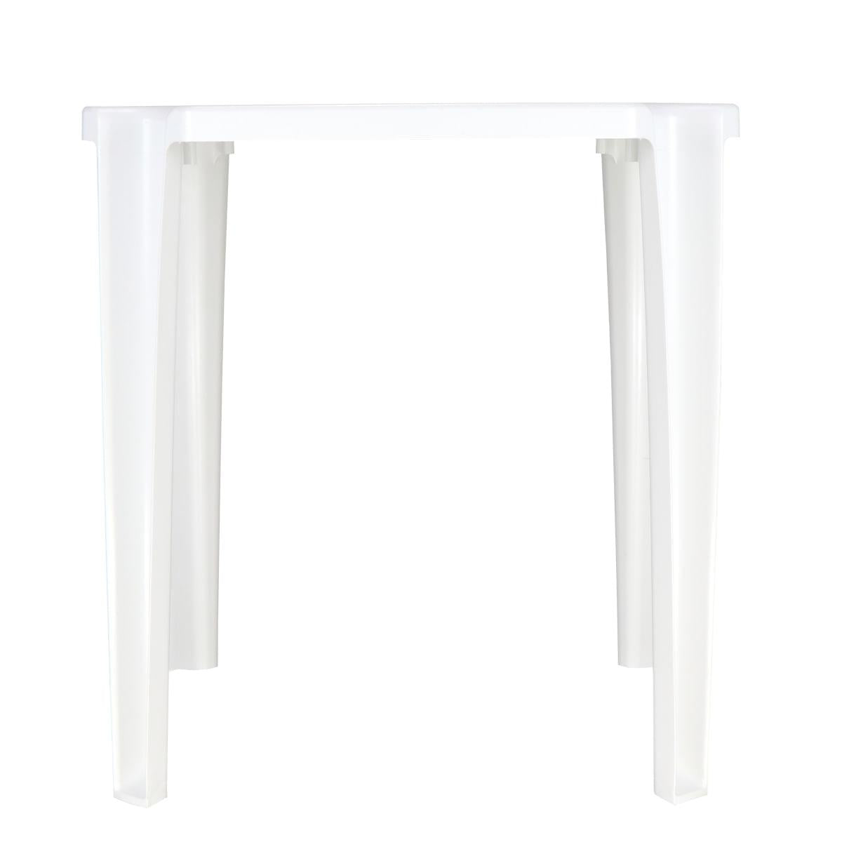 Mesa Tramontina Noronha 68x68x71 cm em Polipropileno Branco