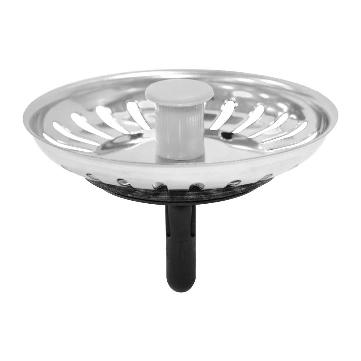 Tampa de Válvula Tramontina Econômica para Pias e Cubas 4 1/2" em Aço Inox e Polipropileno 94510011