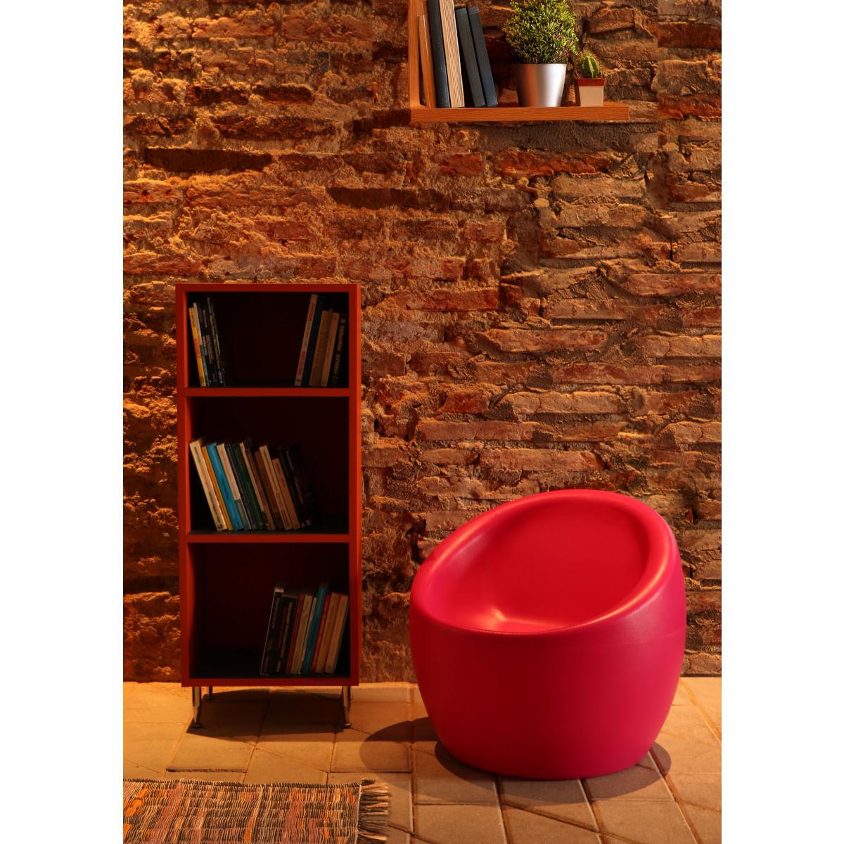 Poltrona Tramontina Oca em Polietileno Hot Pink