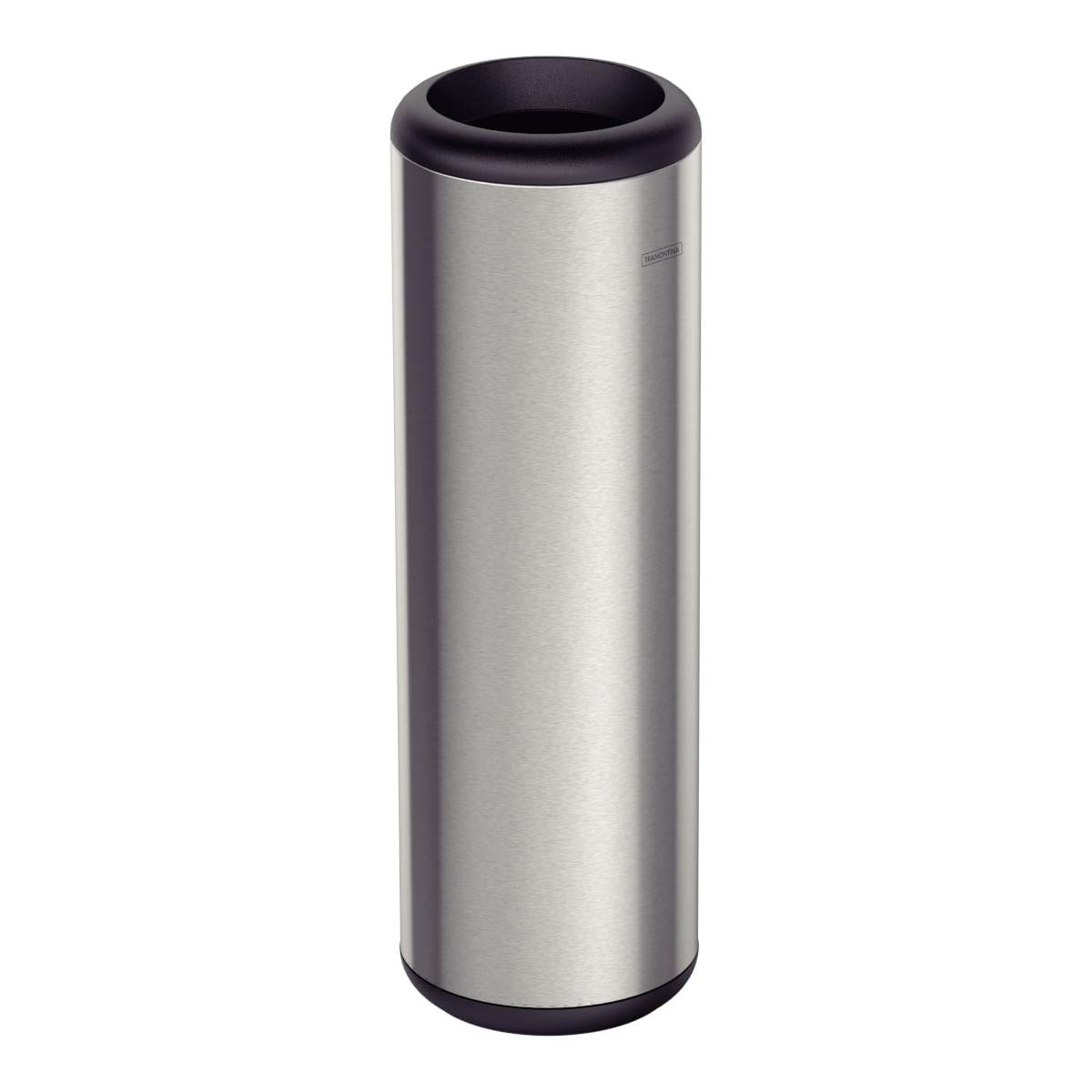 Lixeira Inox Tramontina Portofino Sem Tampa Scotch Brite 20 Litros
