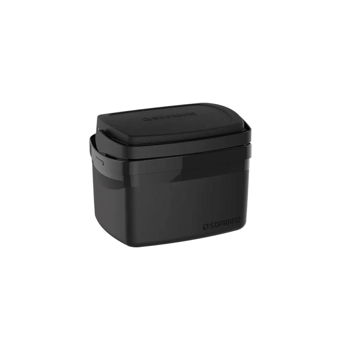 Combo Caixa Térmica Tropical 32L/12L/5L Preta Soprano