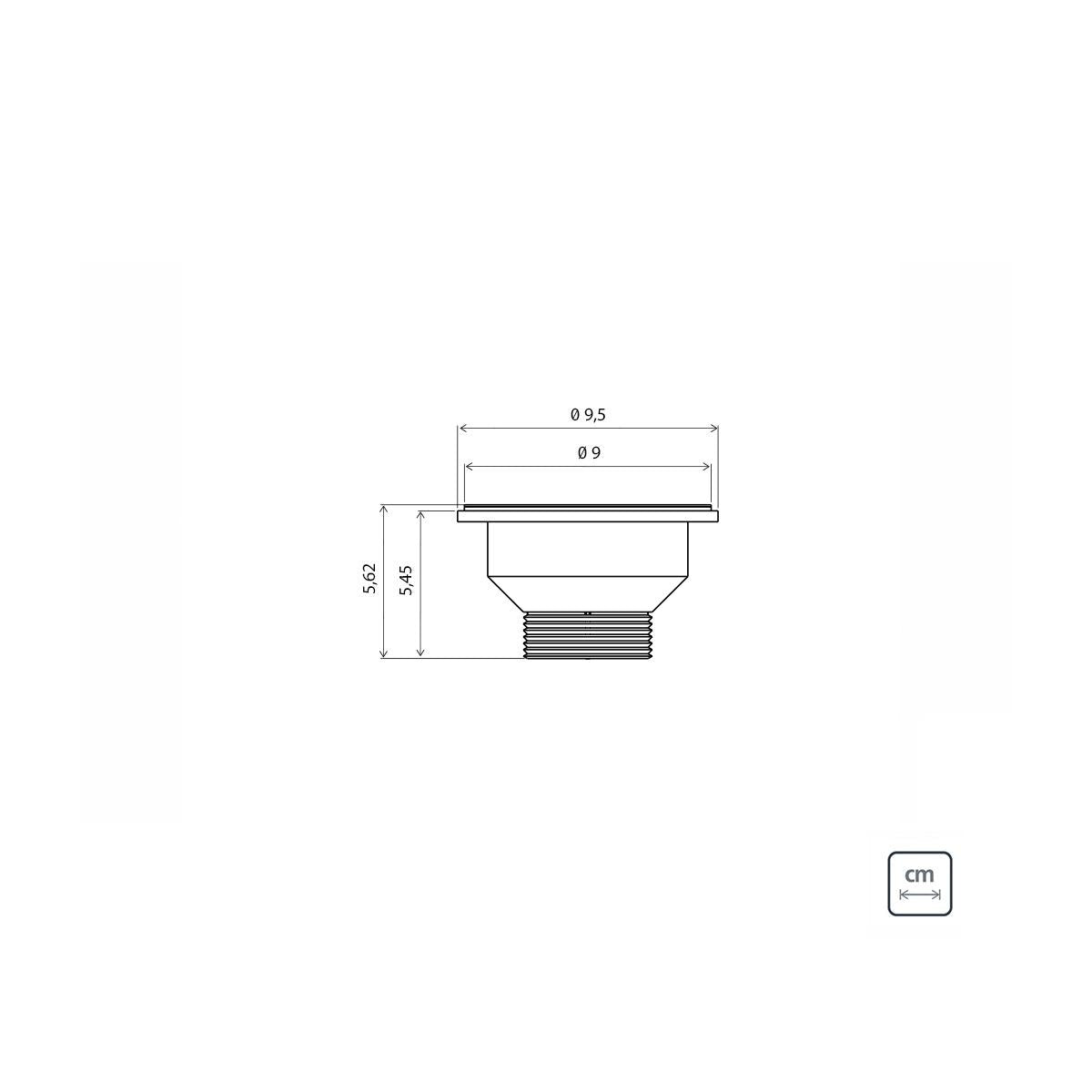 Cuba n.2 Tramontina Lavínia Perfecta em Aço Inox Polido 56 x 34 x 14 cm com Válvula 94054407