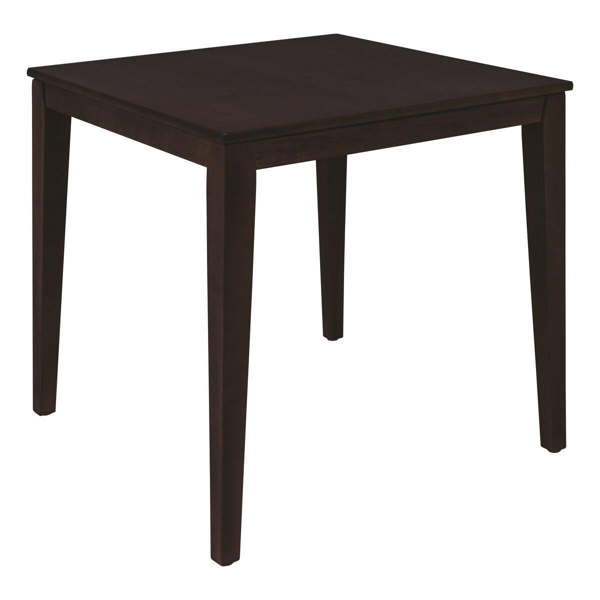 Mesa de Madeira Tramontina London Quadrada em Tauarí Tabaco 4 Lugares 70 cm