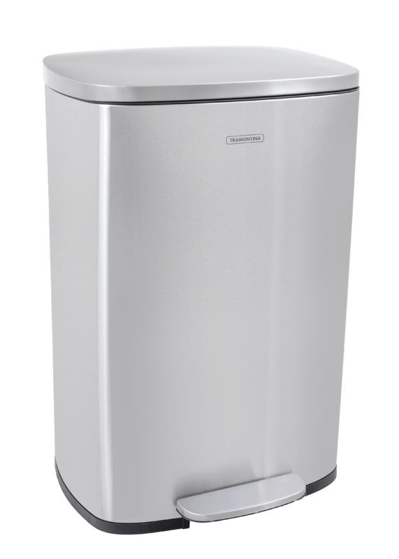 Lixeira Inox com Pedal 50 Litros Tipo D OUTLET Tramontina 94900475
