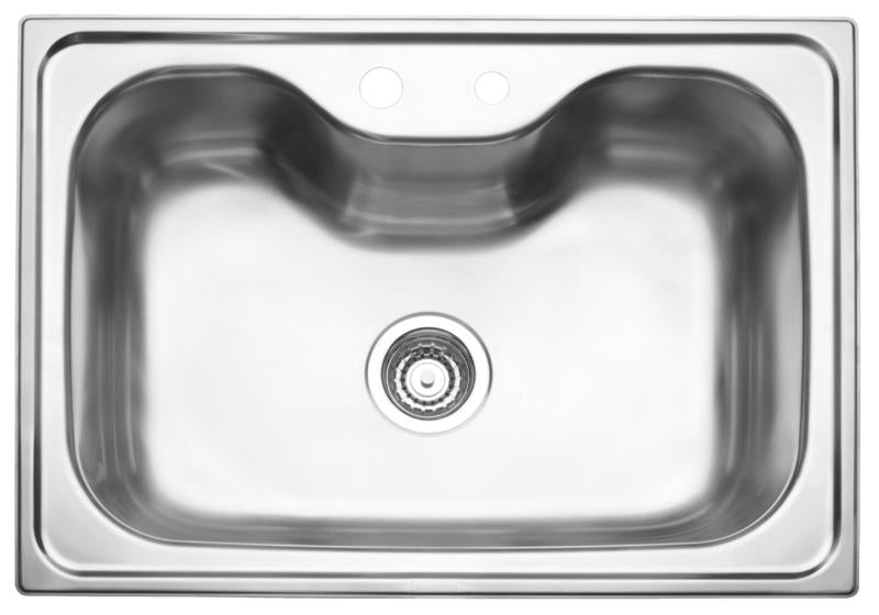Cuba de Sobrepor Inox Acetinado 68,5x48,5cm Morgana 60 FX Tramontina OUTLET 94900354