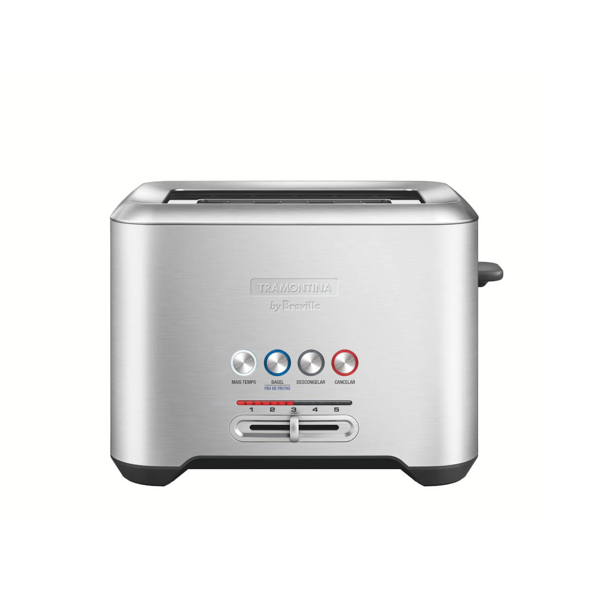 Torradeira Tramontina by Breville Express em Aço Inox 3 Funções 220 V