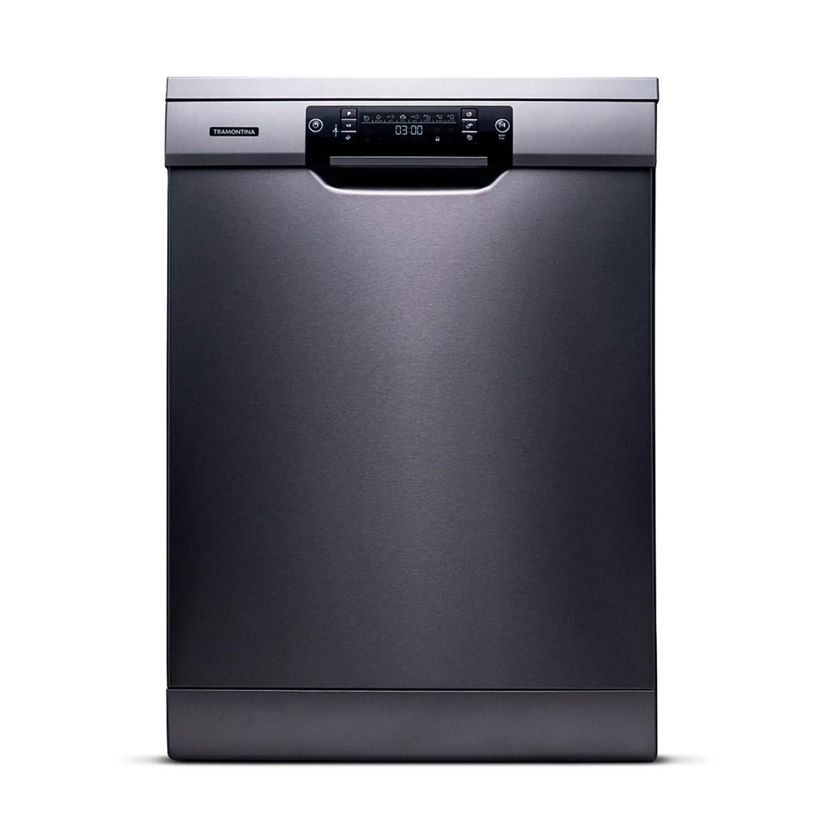 Lava-Louças Tramontina Inox 15 Serviços S15X 60 com 8 Programas e 6 Funções 220 V