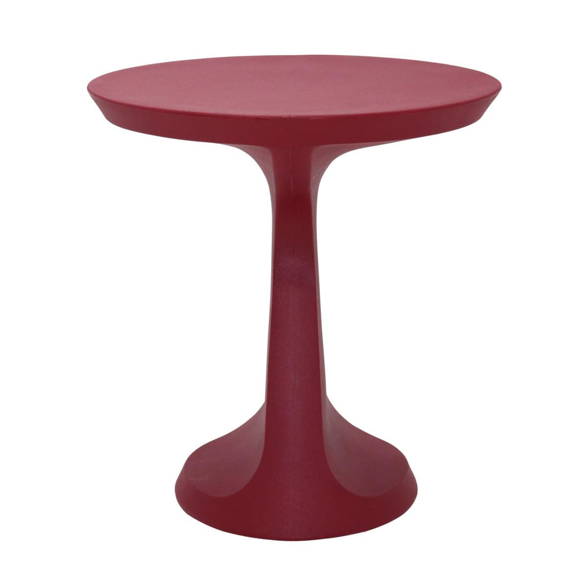 Mesa Redonda Salut Tramontina Marsala 69 x 74,5 cm em Polietileno 92732050