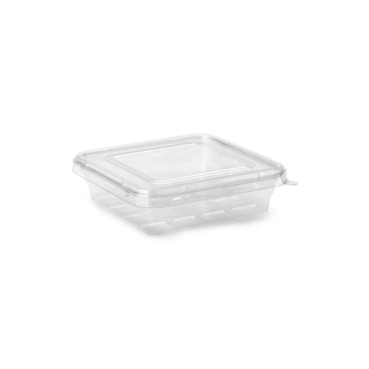 100un Bandeja Multiuso 1500ml G 74 Transparente Galvanotek