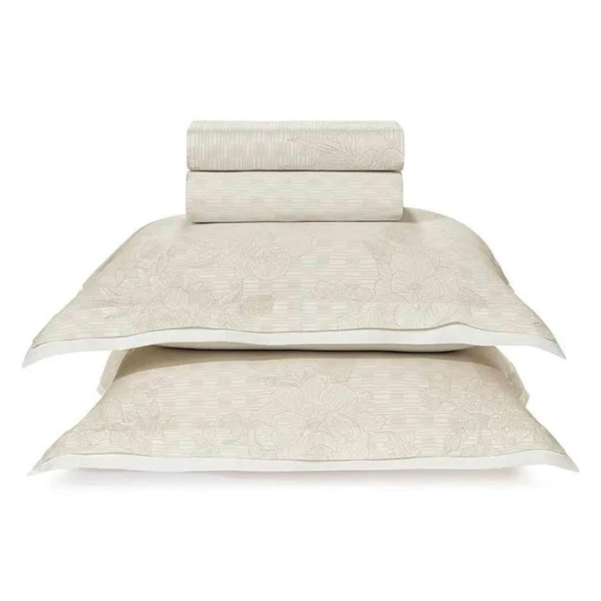 Jogo de Cama Queen 300 Fios Karsten 100% Algodão Clarissa