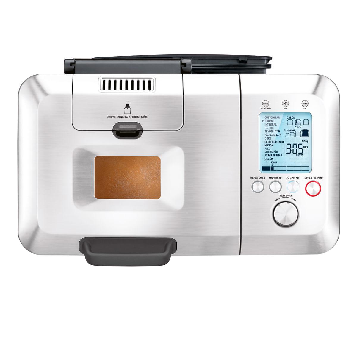 Panificadora Tramontina by Breville Pan Express em Aço Inox com Timer 220 V