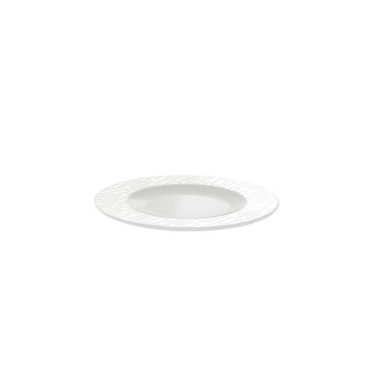 Prato Sobremesa Tramontina Marie em Porcelana Decorada 21 cm