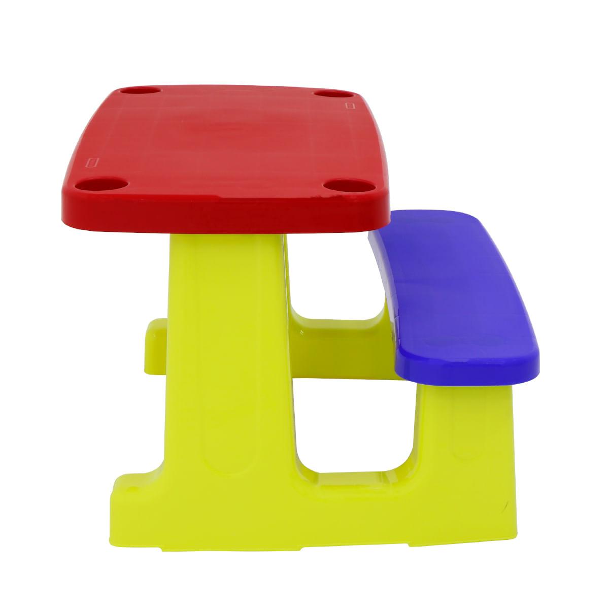 Mesa Infantil Tramontina Escolar em Polipropileno Colorido