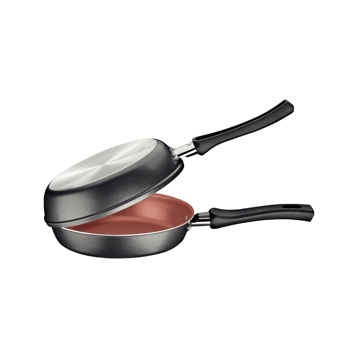 Omeleteira Tramontina Vermont 20 cm Grafite em Alumínio Antiaderente Starflon Max