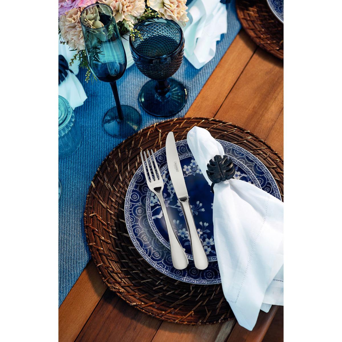 Aparelho de Jantar Tramontina Umeko em Porcelana Decorada 20 Peças