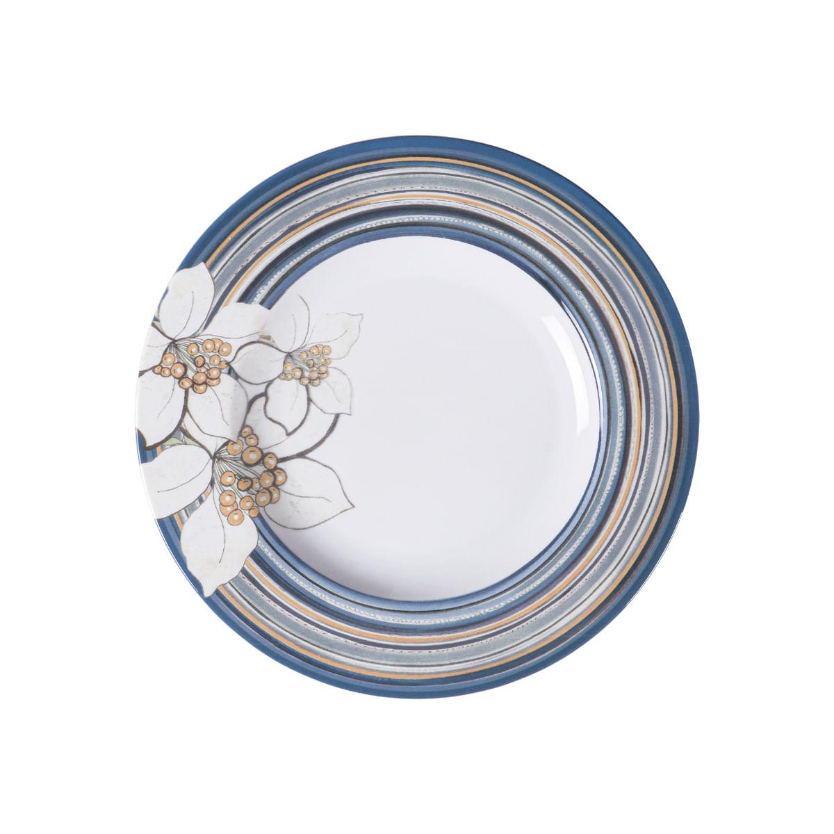 Aparelho de Jantar Tramontina Nix em Porcelana Decorada 30 Peças