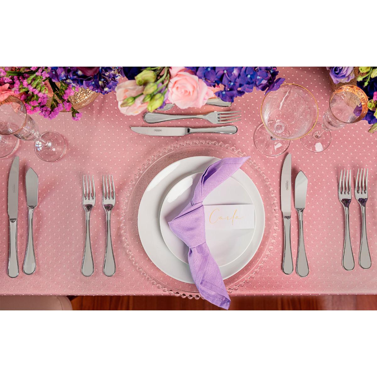 Prato Sobremesa Tramontina Leonora HO em Porcelana Branca 19 cm