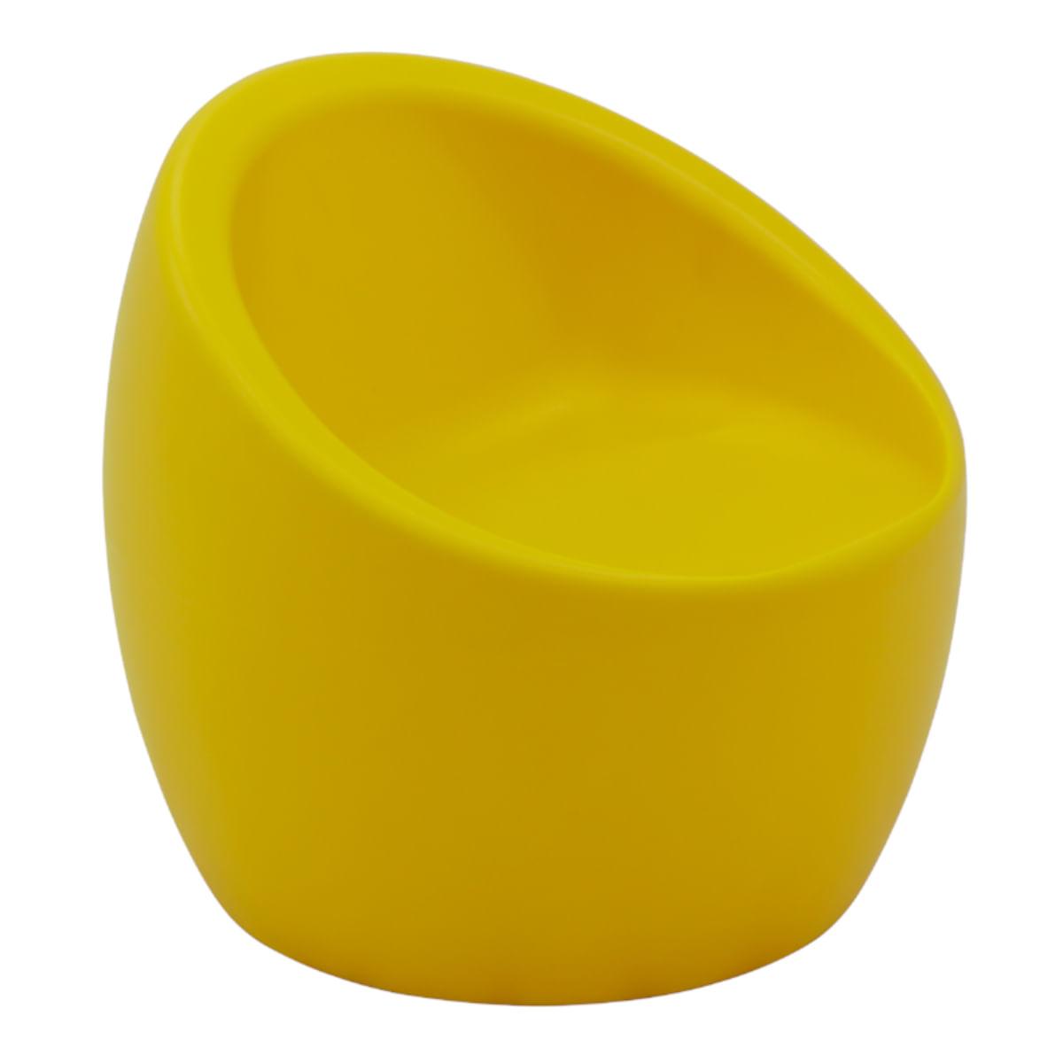 Poltrona Oca Infantil Tramontina em Polietileno Amarelo