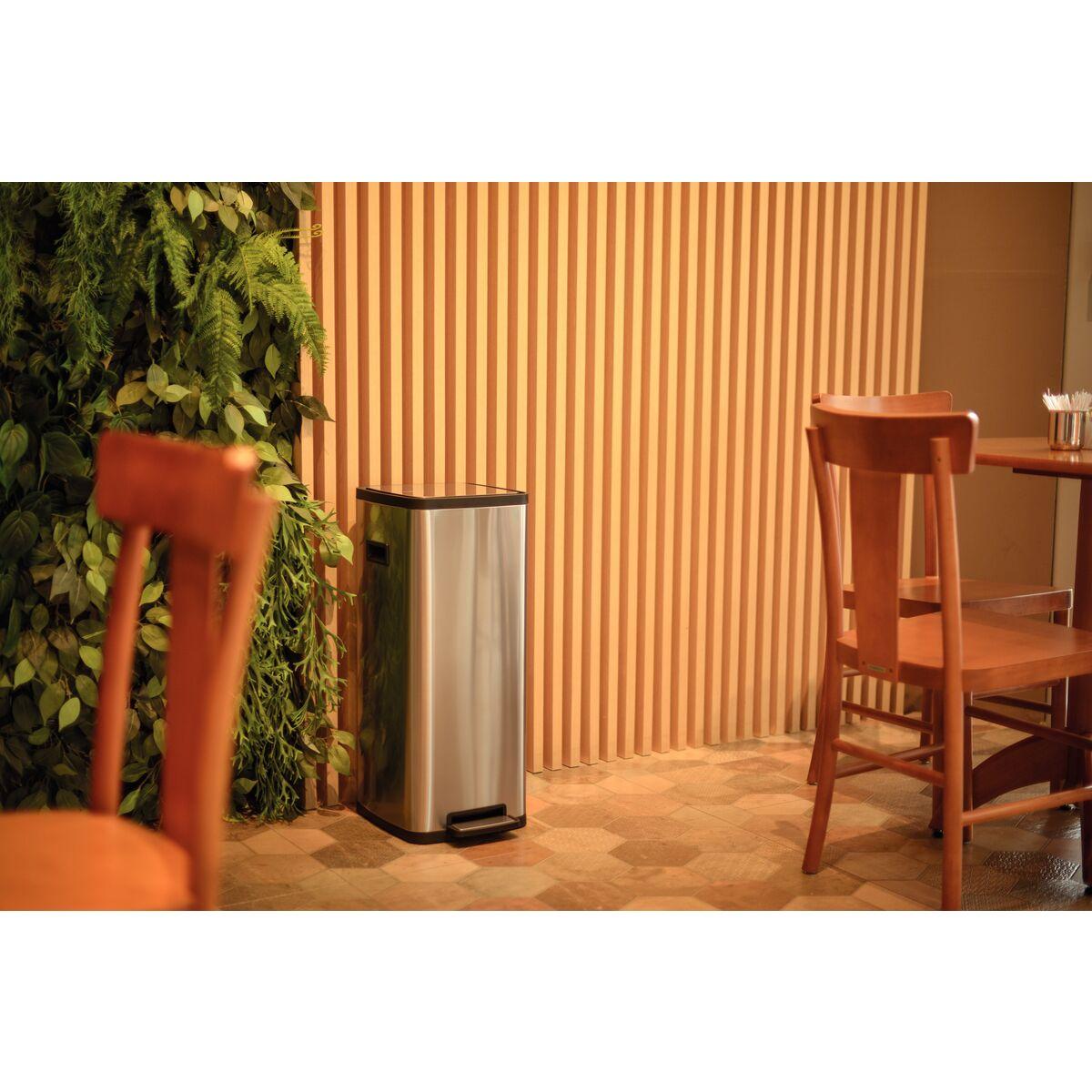 Lixeira Tramontina Octos 20 Litros em Aço Inox com Balde Removível e Pedal OUTLET