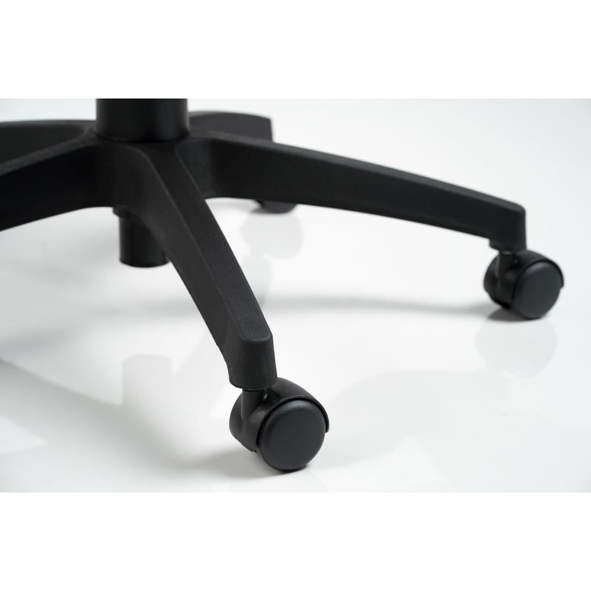 Cadeira para Escritório Presidente Giratória Ergonômica New Opus Roal Preto Encosto em Tela