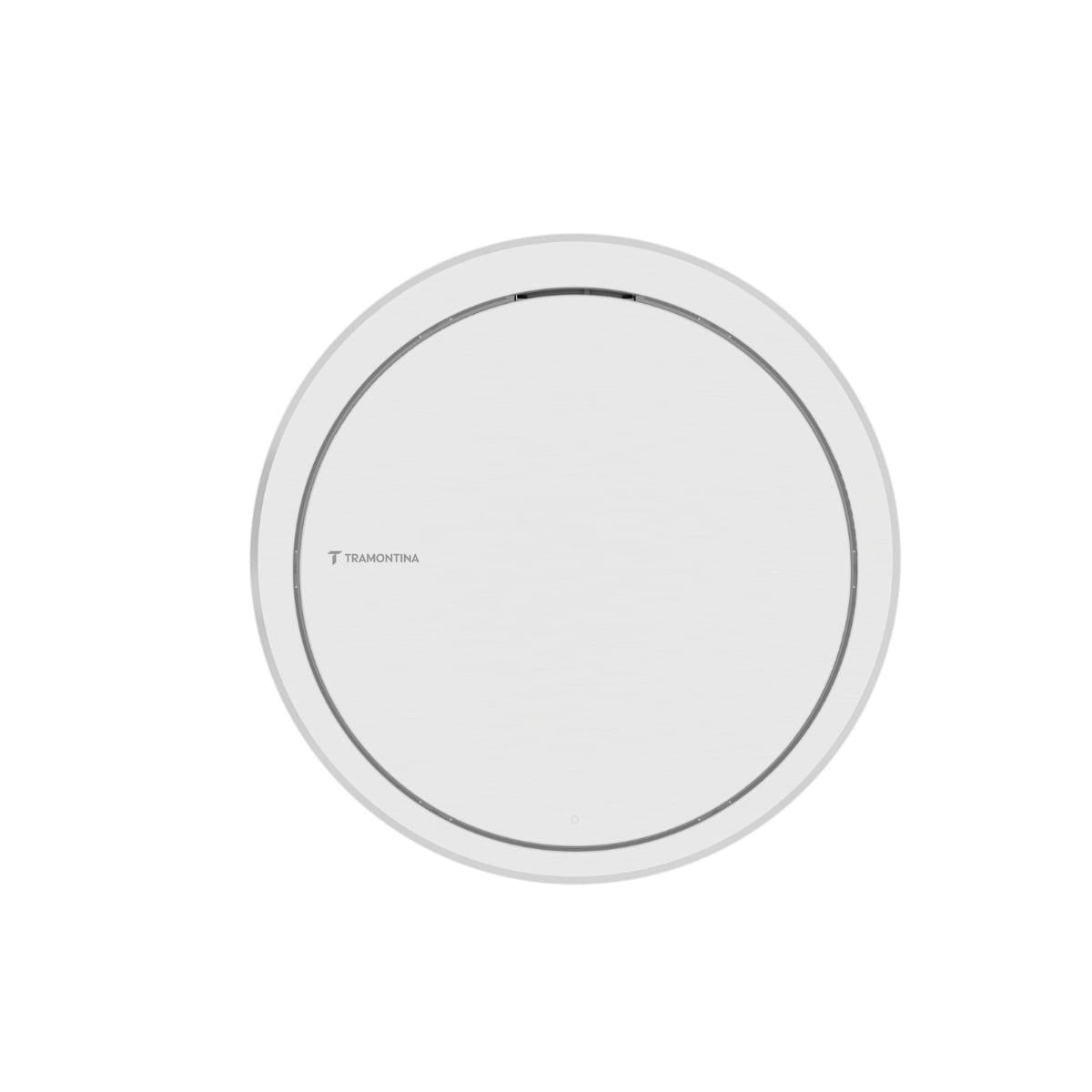 Lixeira de Embutir Tramontina 5 Litros Clean Round Click em Aço Inox