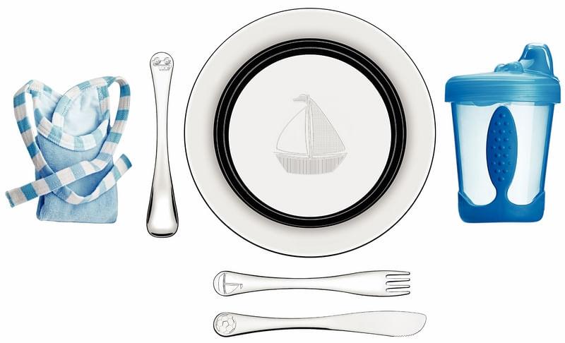 Conjunto Infantil Aço Inox 6 peças LE PETIT Menino Tramontina 64250640