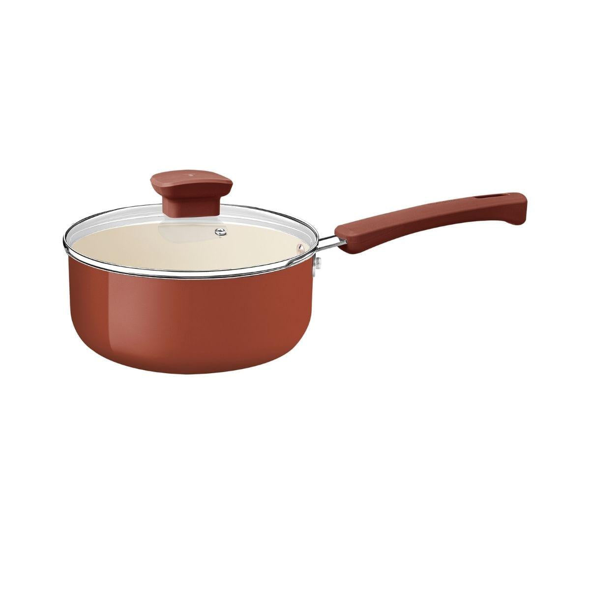 Panela Tramontina Veronese Alumínio e Cerâmica Argila 18cm 2 L