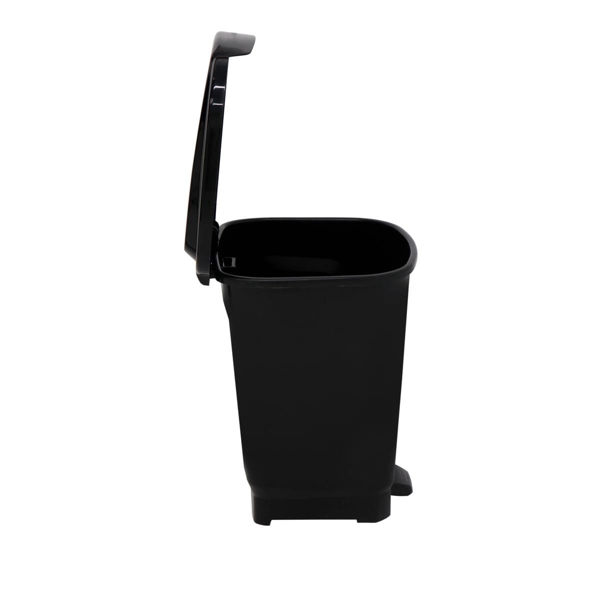 Lixeira Tramontina T-Force em Polipropileno Preto 25 Litros