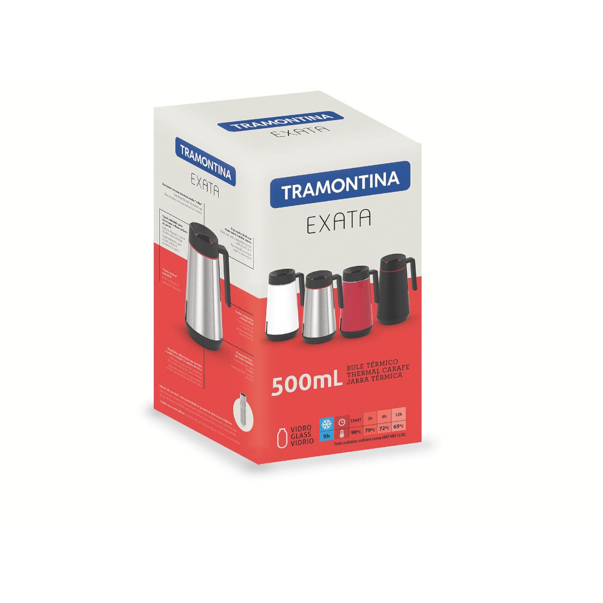 Bule Térmico Tramontina Exata em Aço Inox 750 ml
