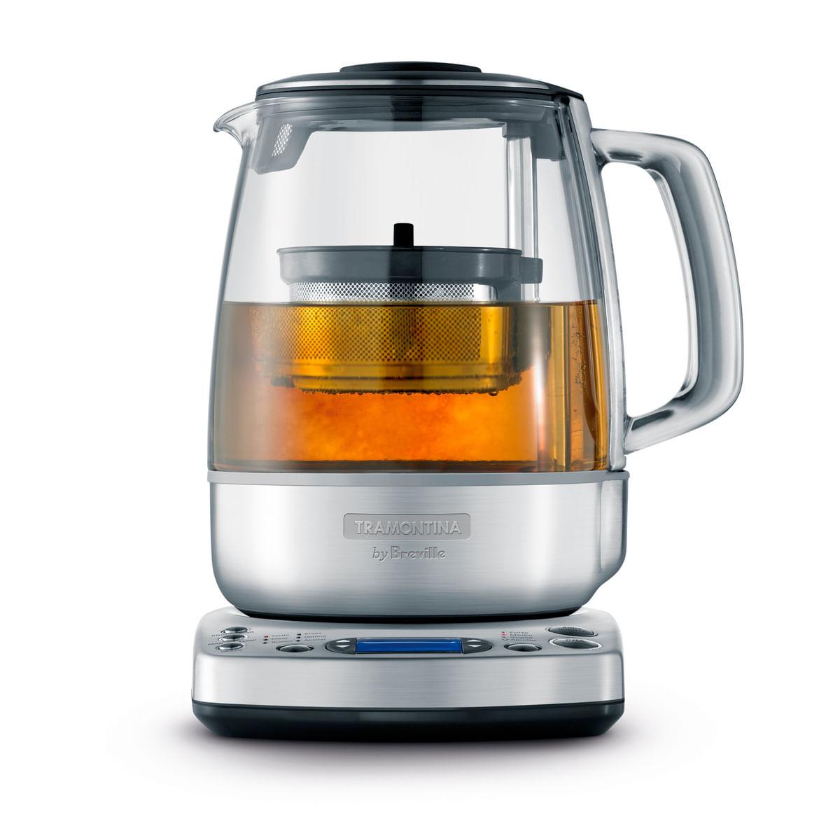 Bule Elétrico Tramontina by Breville para Chá com Jarra de Vidro 1,5 L 220 V