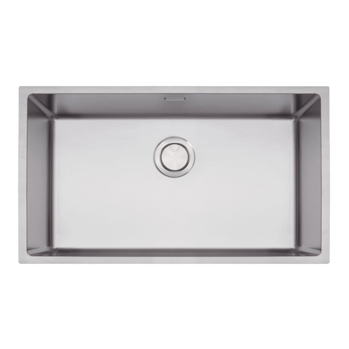 Cuba Tramontina Quadrum 70 em Aço Inox Acetinado 70 x 40 cm