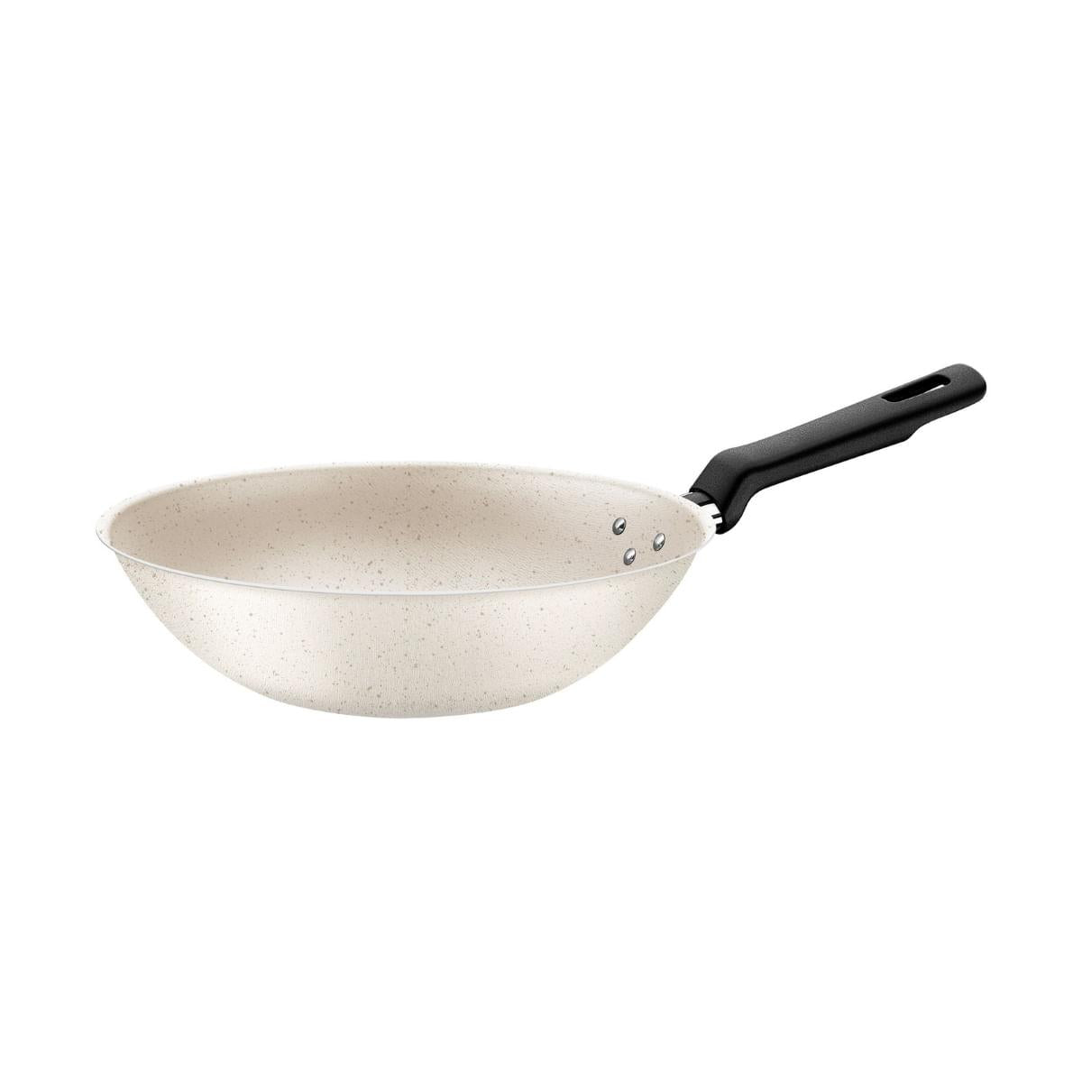 Wok Tramontina Loreto em Alumínio Antiaderente Starflon 24 cm 2,2 L Bege