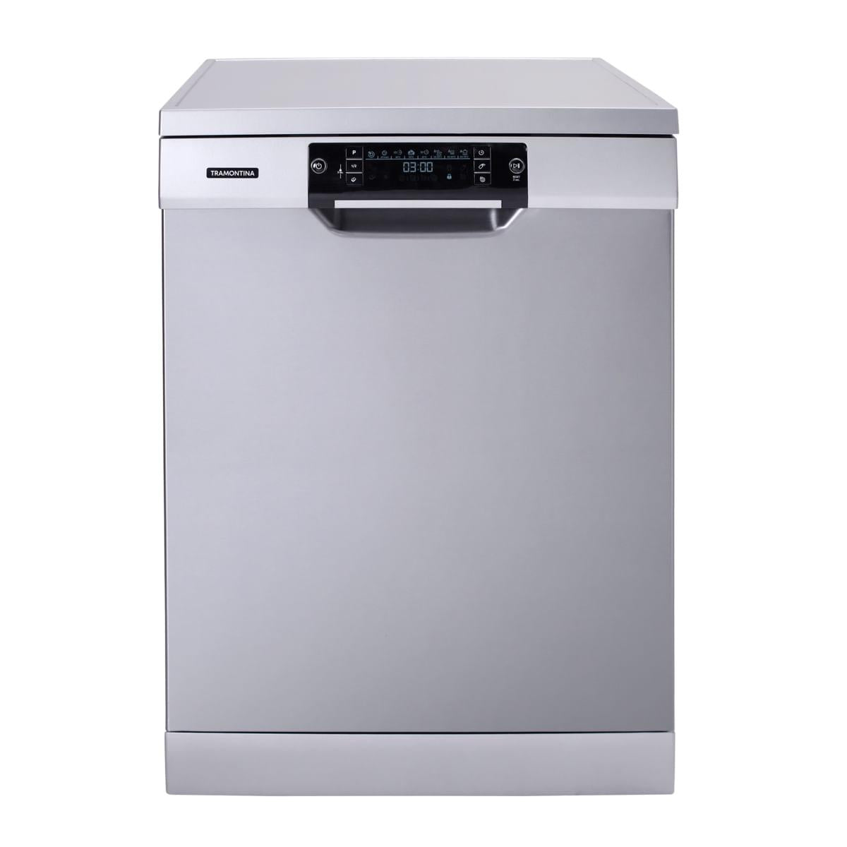 Lava-Louças Tramontina Inox 15 Serviços S15X 60 com 8 Programas e 6 Funções 220 V