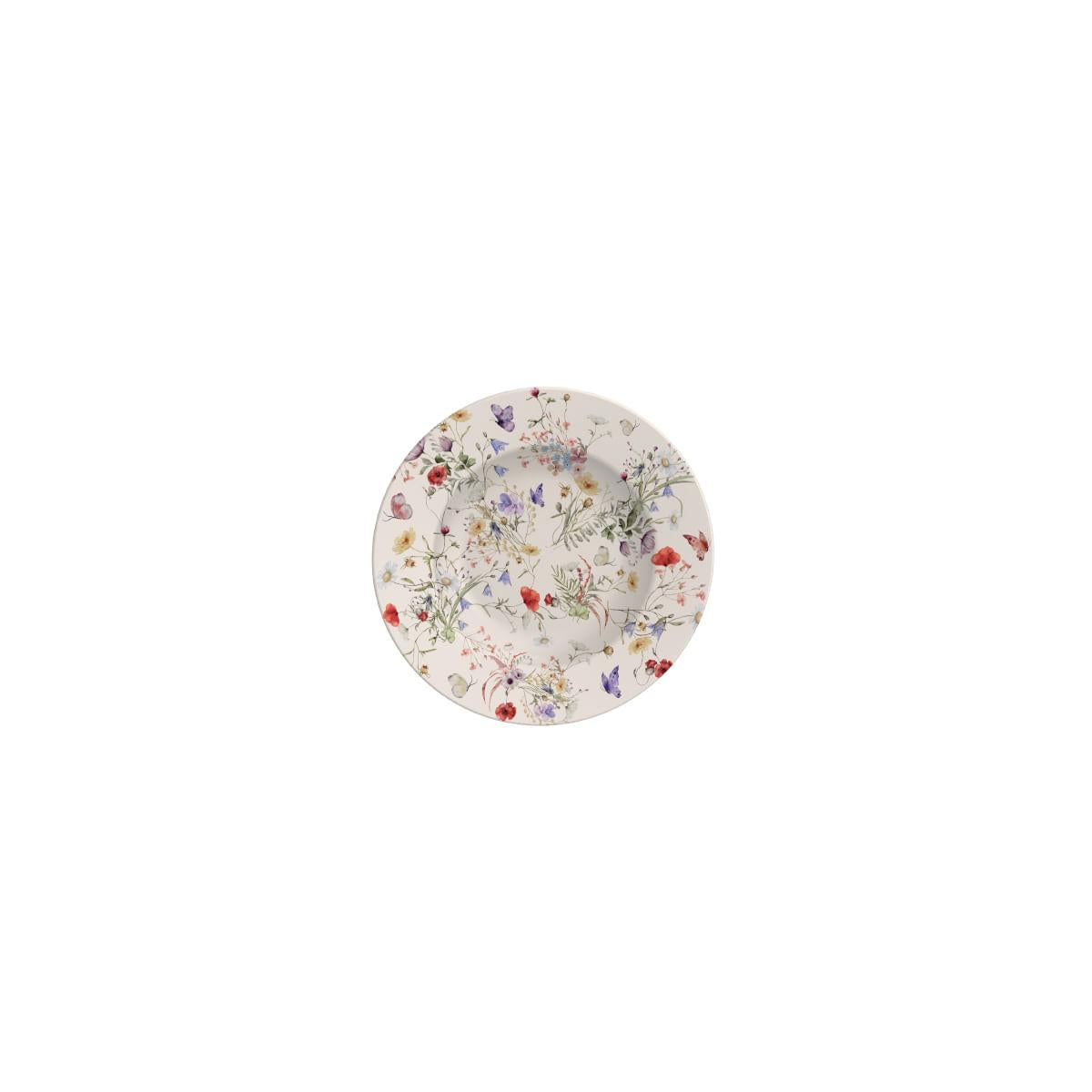 Aparelho de Jantar Tramontina Ana Clara em Porcelana Decorada 20 Peças