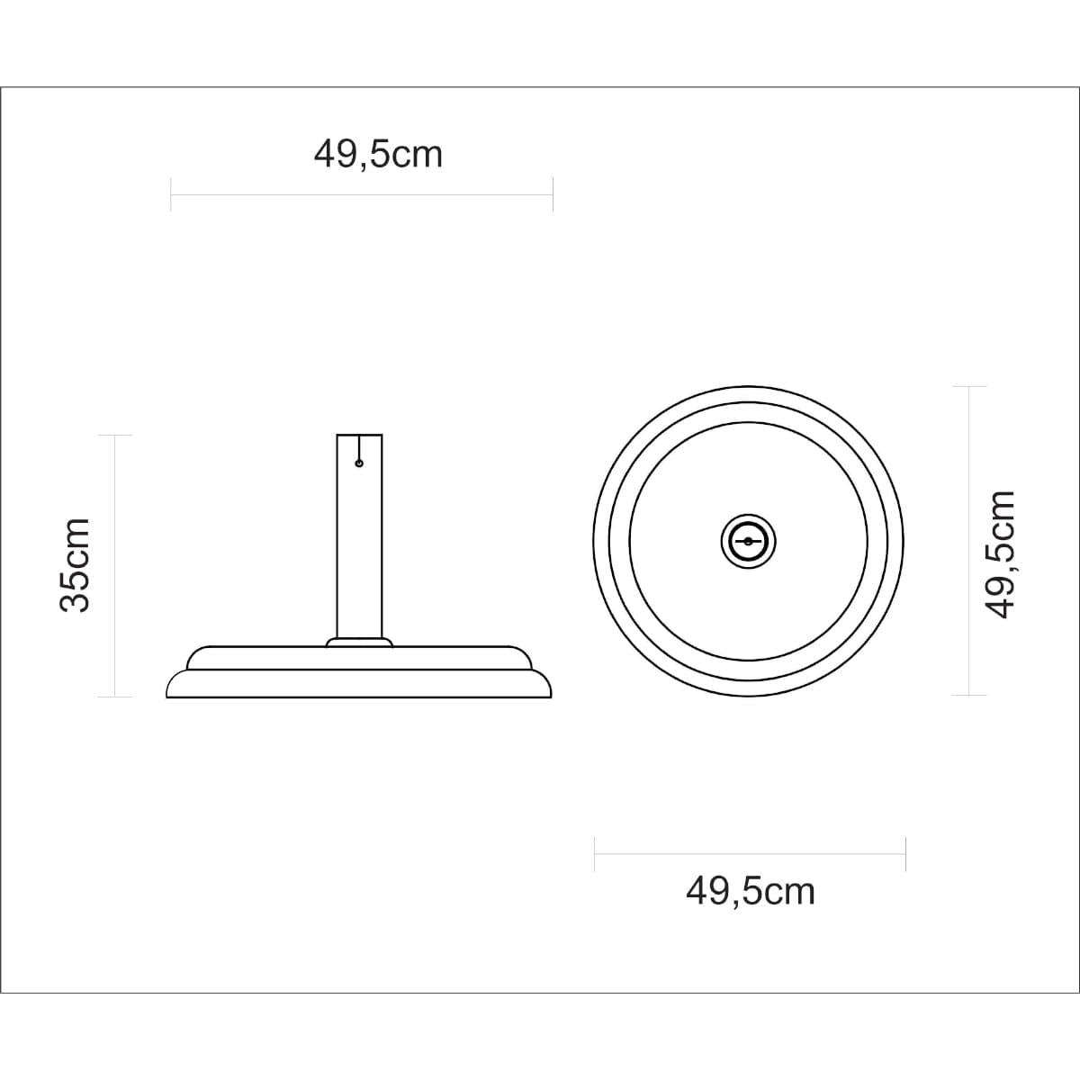 Base para Ombrelone Tramontina em Concreto 25 kg