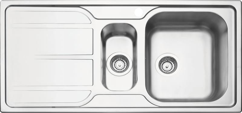 Cuba de Sobrepor Inox Acetinado 100x50cm Marea 1.5C 34 Plus Tramontina 93862123