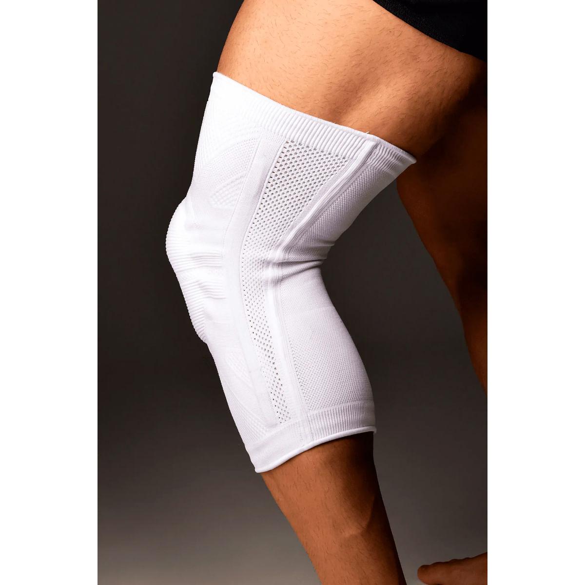 Joelheira PRO Knit 3D N1 Sport Branco Tamanho M
