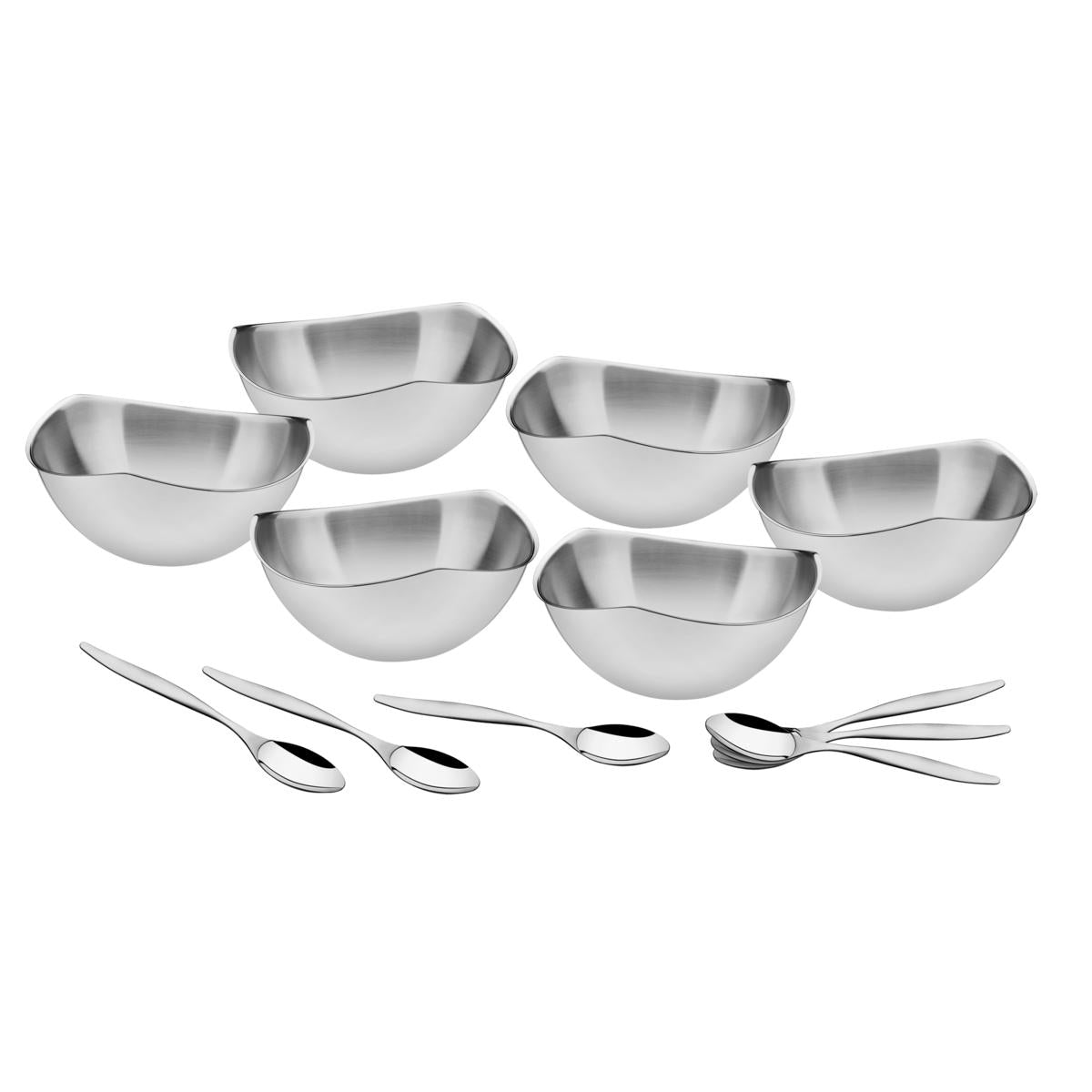 Kit para Sobremesa Tramontina em Aço Inox 12 Peças 64590000